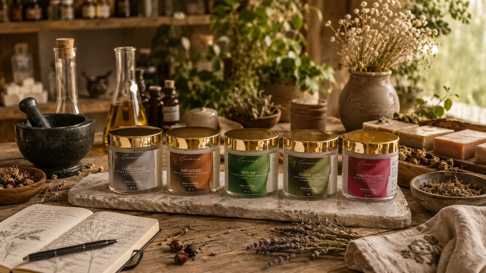 Cocomera handmade soap making